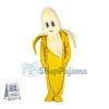 Adult Cartoon Peeled Banana Mascot Costume