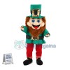 Happy Leprechaun Mascot Costume 