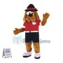 Lovely Hound Dog Mascot Costume Fancy Dress Outfit