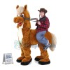 Carry Me Ride On Brown Horse Costume Animal Funny Pants Novelty For 2 Person