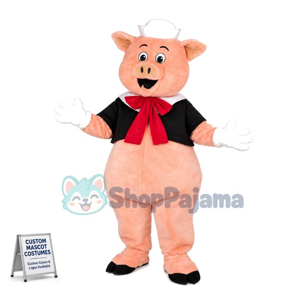 Fiddler Pig Mascot Costume	