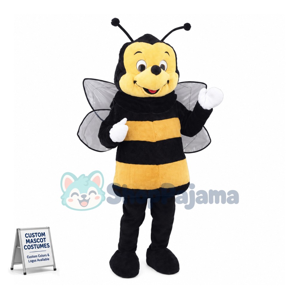 Lovely Honeybee Mascot Adult Costume	