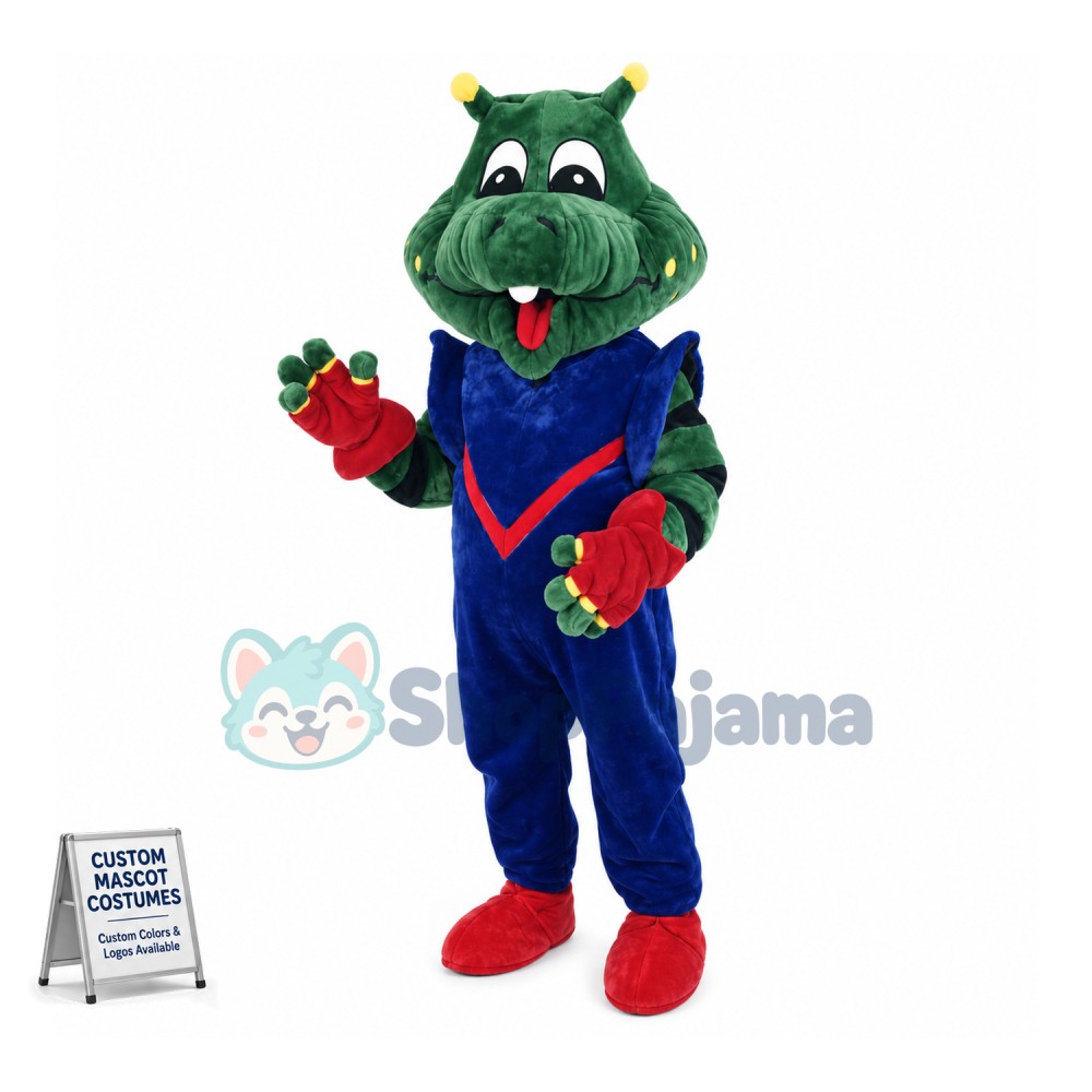 Caterpillar Mascot Costume Fancy Dress Outfit