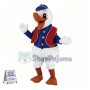 White Duck Mascot Costume Fancy Dress Outfit