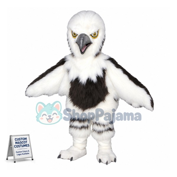 Baby Eagle Long Fur Mascot Costume