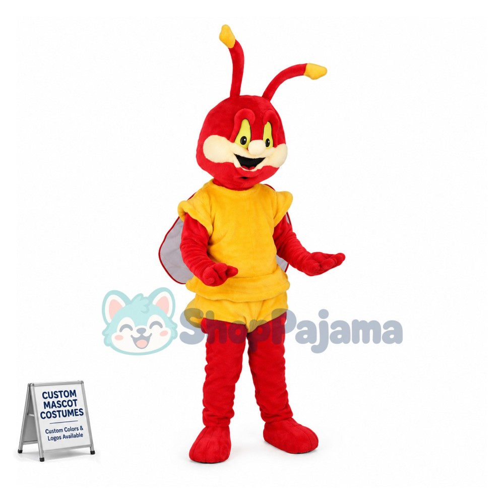 Dragonfly Mascot Costume 