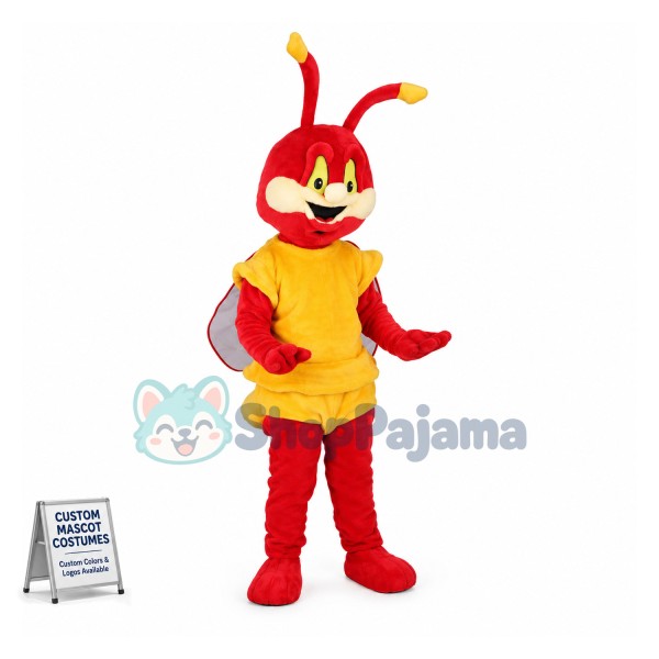 Dragonfly Mascot Costume 