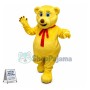 Adorable Yellow Bear Mascot Costume For Holiday Party