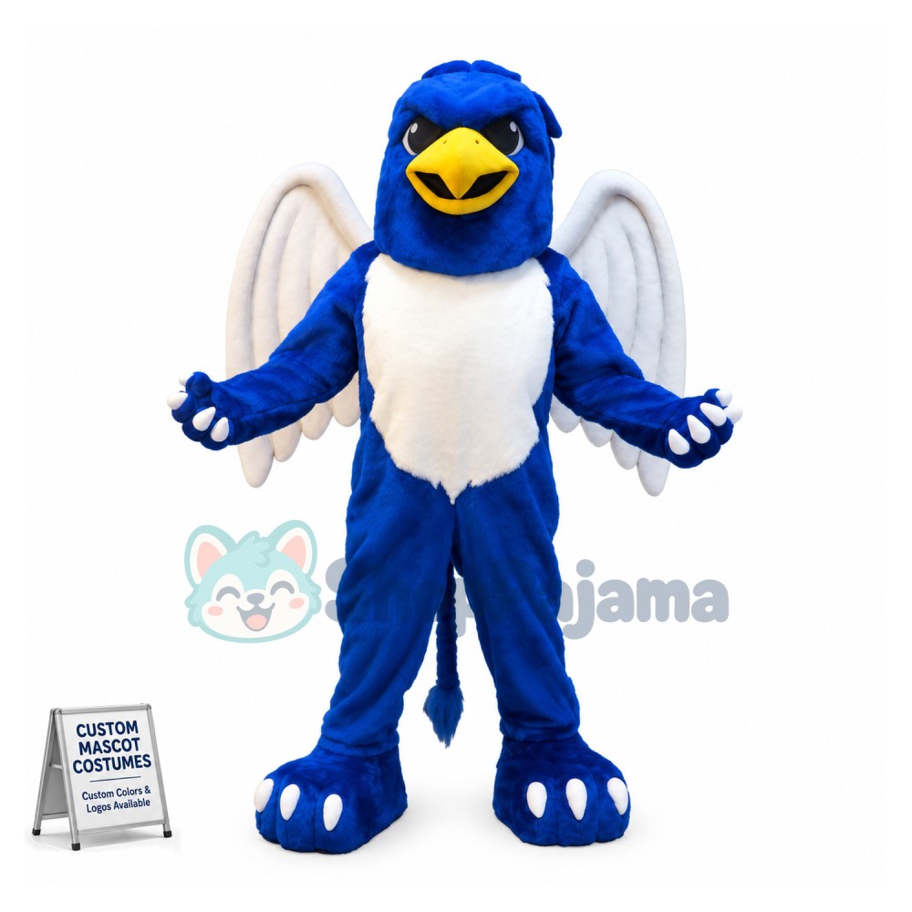 Blue Gryphon Public School Mascot Costume 