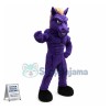 University Power Purple Mustang Mascot Costume 