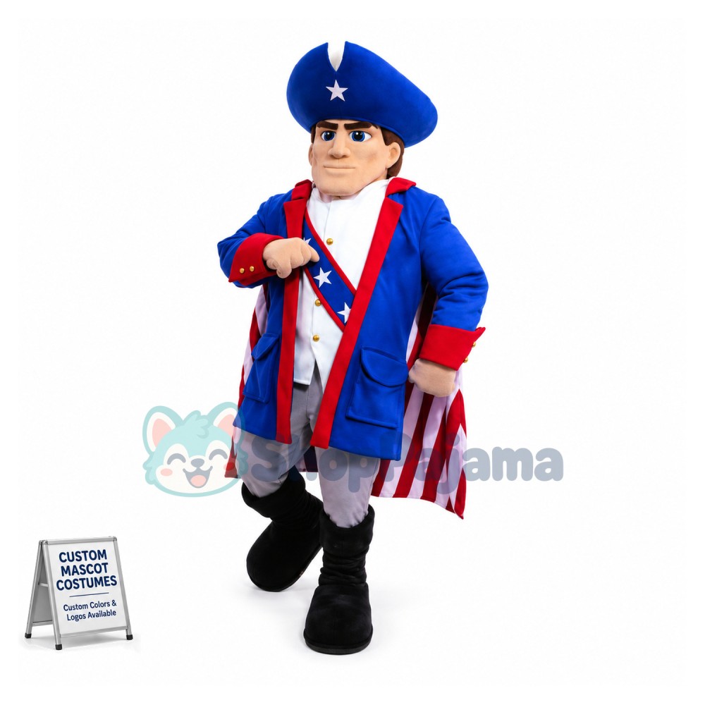 American Patriot High School Mascot Costume 