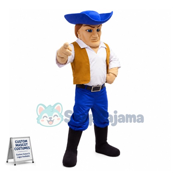 Papa Patriot High School Mascot Costume 