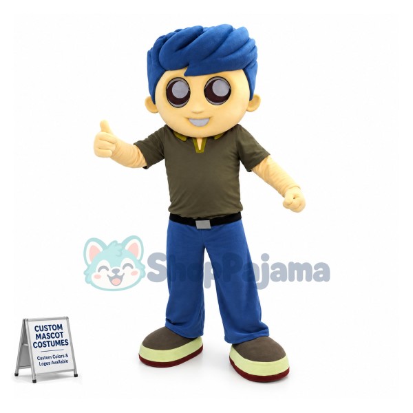 Texell Cash Mascot Costume 