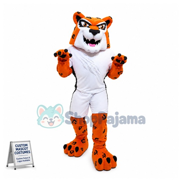 University Fierce Jaguar Mascot Costume 