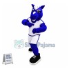 Power Blue Pony High School Mascot Costume 