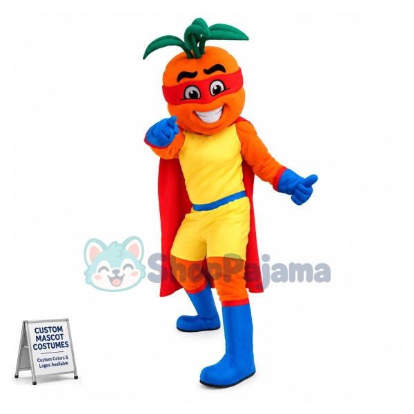 Optimistic Captain Carrot Mascot Costume 