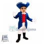 Patriot Female Mascot Costume 