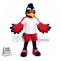 Soccer Roadrunner Mascot Costume	