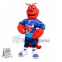 Hockey Red Crayfish Mascot Costume	