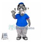 Baseball Gray Mammoth Lightweight Mascot Costume 
