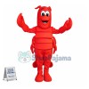 Happy Red Lobster Mascot Costume 