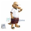 Baseball Beige Alligator Mascot Costume	