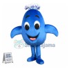 Cute Gracie the Whale School Mascot Costume 