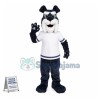Lovely Blue Terrier Dog Mascot Costume 