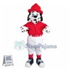 Lovely Baseball Dalmatian Dog Mascot Costume 
