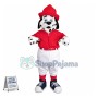 Lovely Baseball Dalmatian Dog Mascot Costume 