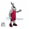 Power Gray Jackrabbits High School Mascot Costume	