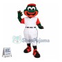 United Shore Professional Baseball League Ribbi Mascot Costume 