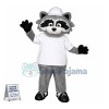 University Raccoon Mascot Costume 