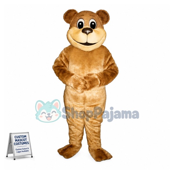 Benny Bear Mascot Costume 