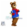 Brisky Bear Mascot Costume Fancy Dress Outfit