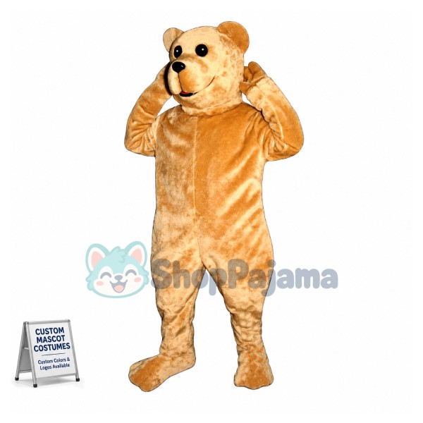 Bruce Bear Mascot Costume