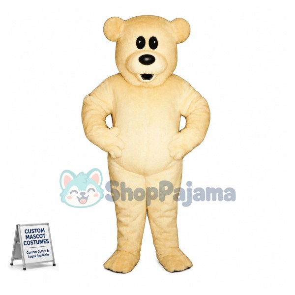 Butterscotch Bear Mascot Costume