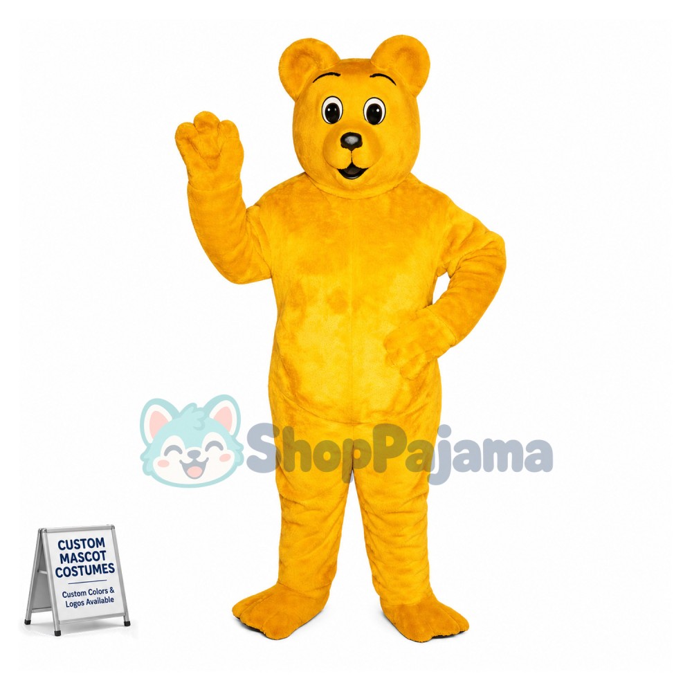 Golden Bear Mascot Costume