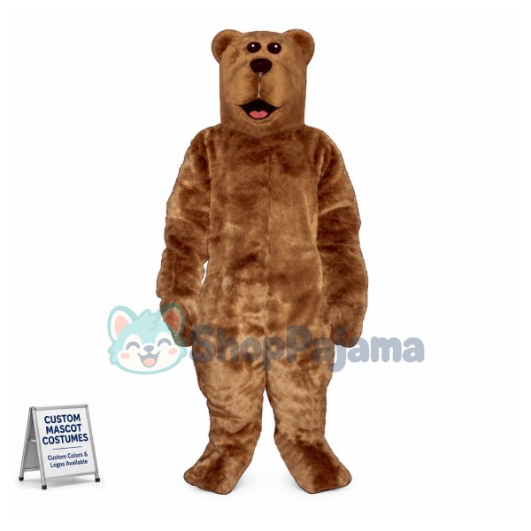Willy Bear Mascot Costume 