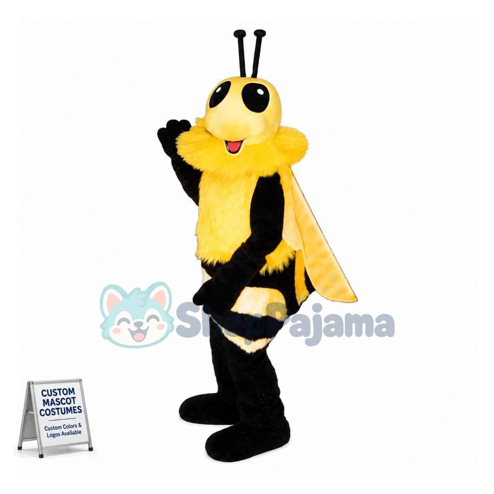 Queen Bee Mascot Costume 