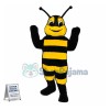 Adult Cartoon Bee Mascot Costume 