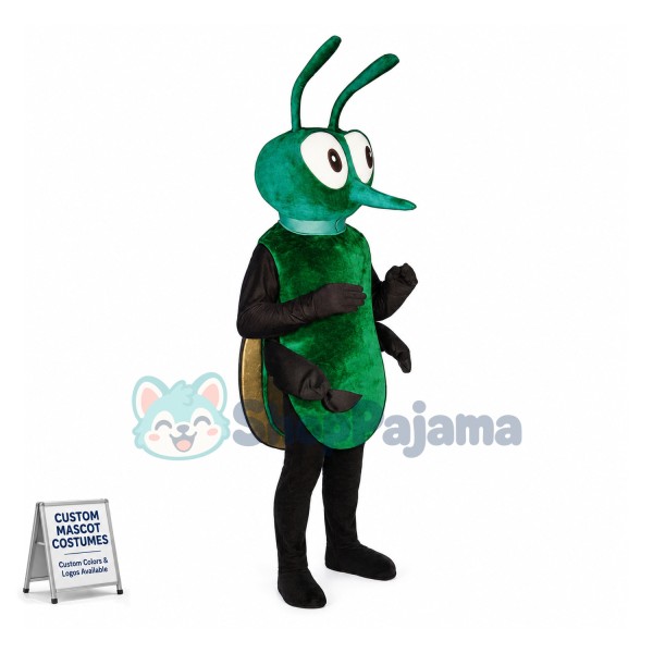 Greenie Hornet Mascot Costume