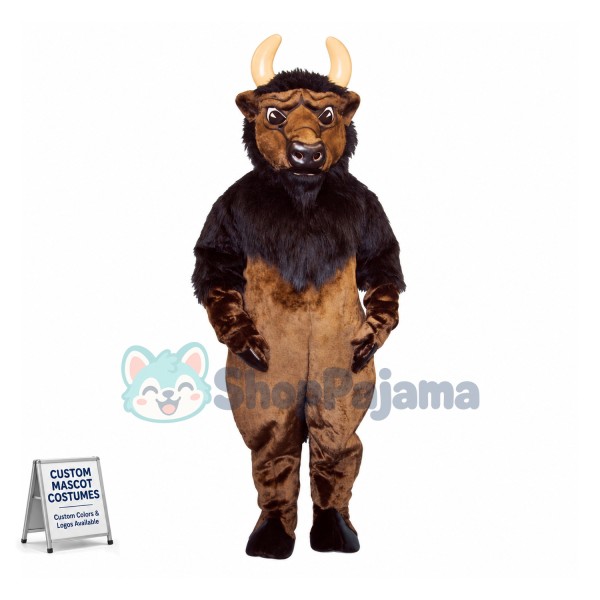 Buddy Buffalo Lightweight Mascot Costume 