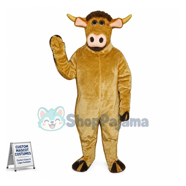 Texas Longhorn Cattle Lightweight Mascot Costume 