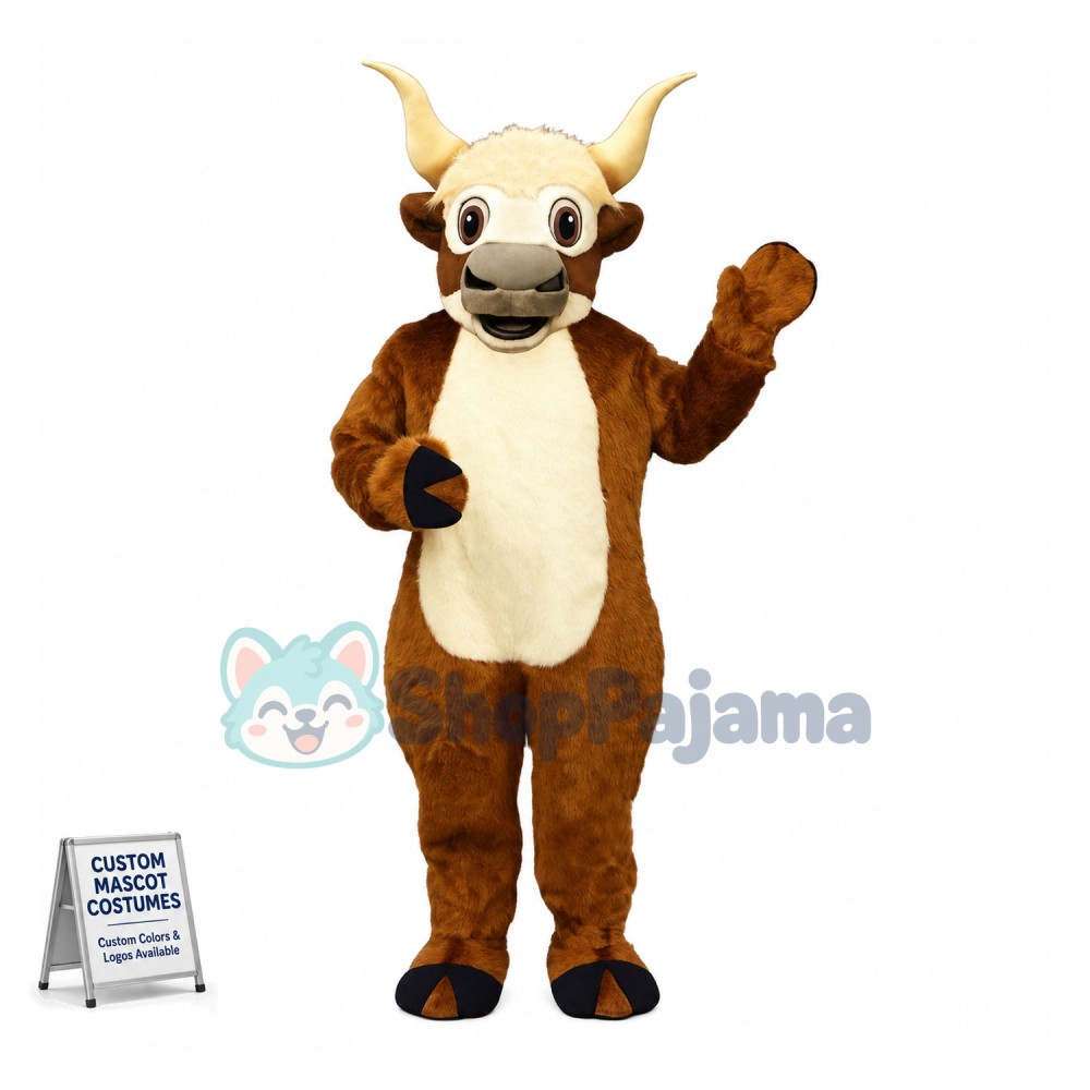 Yak Lightweight Mascot Costume 
