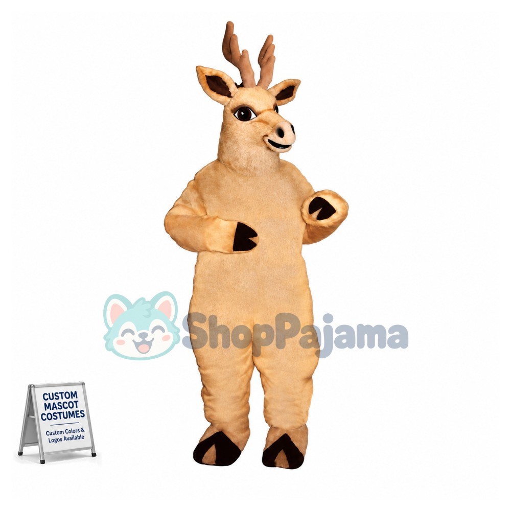 Bull Elk Lightweight Mascot Costume 