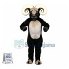 Black Ram Animal Mascot Costume 