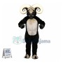 Black Ram Animal Mascot Costume 