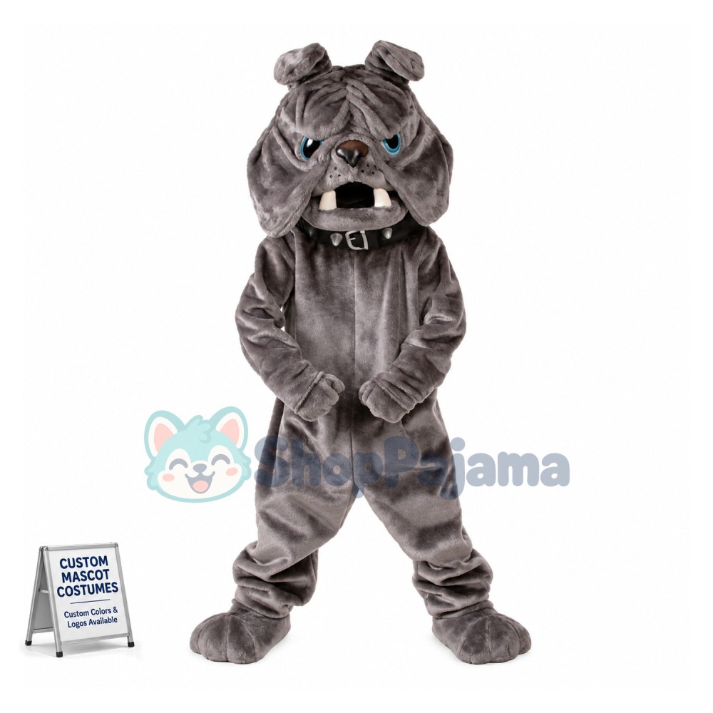 Bulldog City Mascot Costume 
