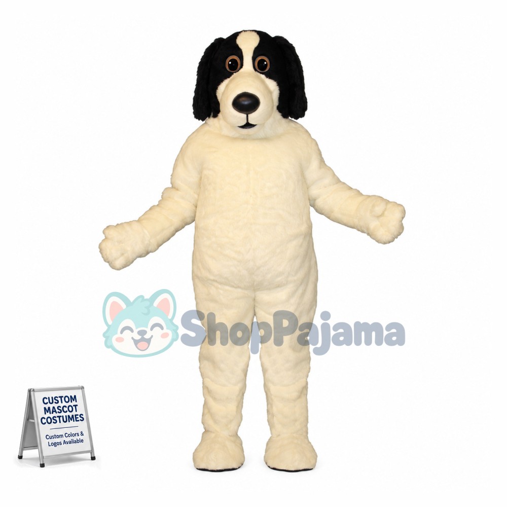 Alfred Dog Mascot Adult Costume 